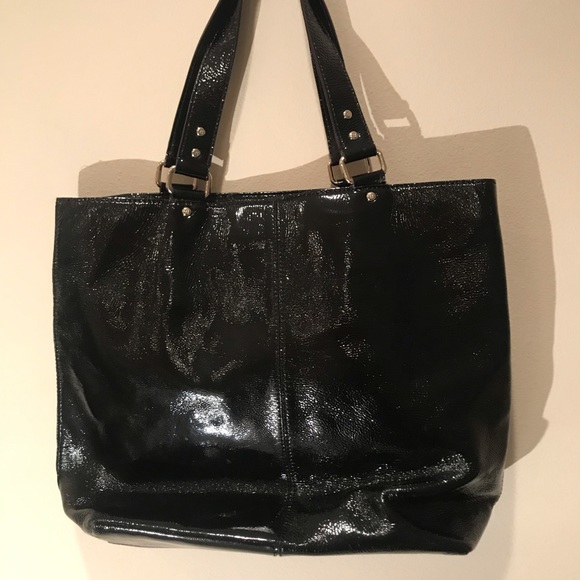Kate Spade Black patent leather tote - Picture 4 of 5